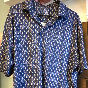 Rhoback Golden Retriever Polo | XXL